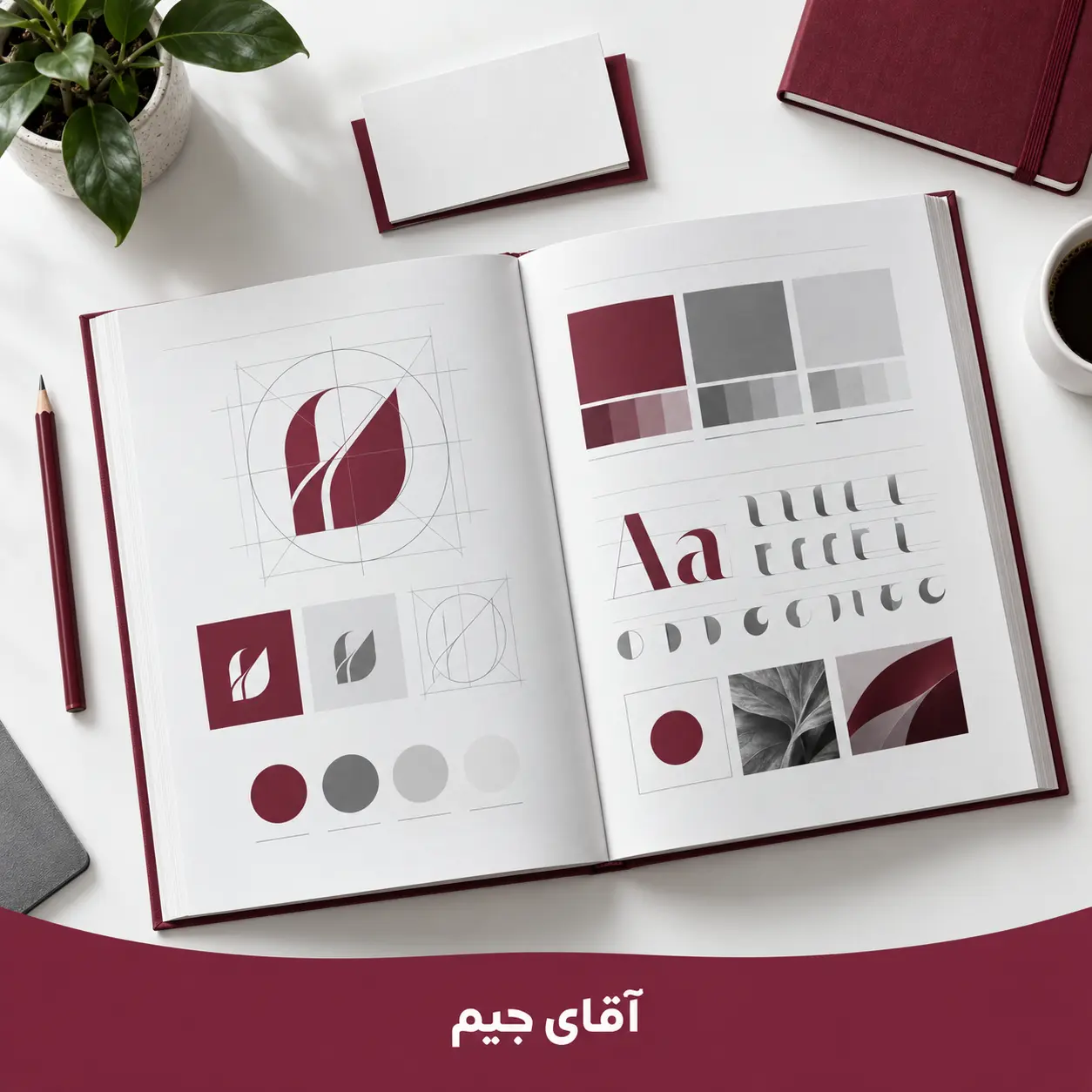 طراحی برندبوک